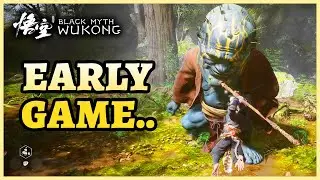 My Black Myth Wukong early game vs Wandering Wight (Level 10)