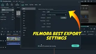Filmora Best export settings | Filmora Export Problem |Filmora Tutorial  | Filmora Video Editing