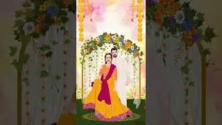 #caricature  Wedding Invitation Video