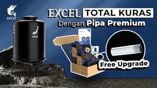 BARU! Tangki EXCEL total kuras: drain dengan pipa premium