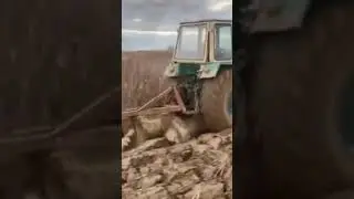 ЮМЗ-6 разработка заброшенных полей