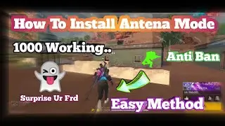 How To Install Antena Mode Anti Ban 1000% Safety || Famous World