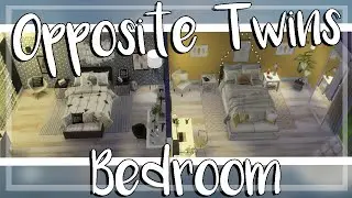 Sims 4: Opposite Twins |  Room Build