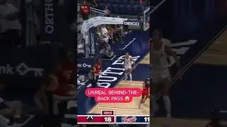 CHELSEA GRAY GOES BEHIND THE BACK TO INBOUND THE BALL 🤯