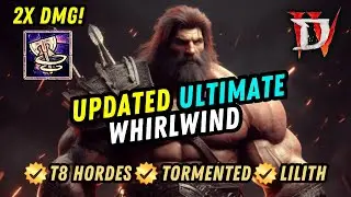 Diablo 4 Barbarian Guide UPDATED Whirlwind NEW META! S5