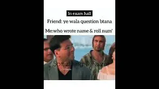 Friend: Ye wala #question  batana then #me😅😅#comedy #best #laugh