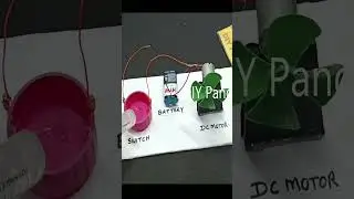 simple circuit switch working model using syringe and water - #shorts  | diypandit