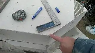 Кладка эркера. Безотходное производство