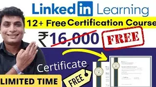 LinkedIn Free Certification Courses Learn Python Java  Data Structure  Programming | Spoken English