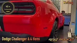 Dodge Challenger 6.4 HEMI | ASG Sound | V3 + | Sportauspuff