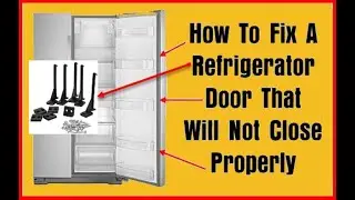 How To Fix Refrigerator Door Seal , 100% Guarantee