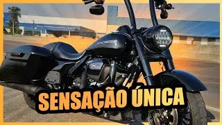 ESSA É A SENSAÇÃO INCRÍVEL DE PILOTAR UMA MOTO HARLEY DAVIDSON *ROAD KING SPECIAL 114*