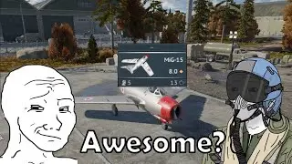 The MiG-15 EXPERIENCE IN WAR THUNDER! MiG-15 Gameplay #wt #gameplay
