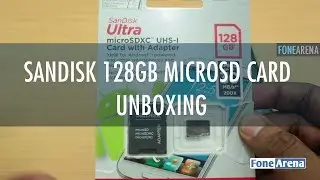 SanDisk 128GB MicroSD Card Unboxing and Overview
