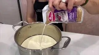 Домашнее мороженое из сливок. Сливки Вкуснотеево против сливок Петмол