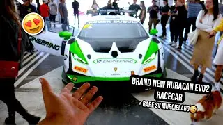 RARE LAMBORGHINI MURCIELAGO SV SPOTTED at VF Engineering Huracan Super Trofeo evo 2 unveiling!