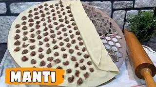 BİM Mantı Aparatı İle 5 Dakikada 100 Adet Mantı! En Hızlı Mantı Rekoru Benim!