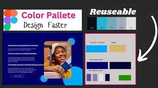 Easiest way to generate color palette library in Figma