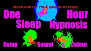 One Hour Sleep Video - Soft music &  graphics