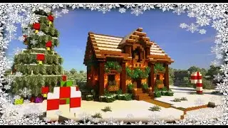 Minecraft Christmas House | How to Build - Tutorial