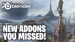 New Blender Addons You Probably Missed!