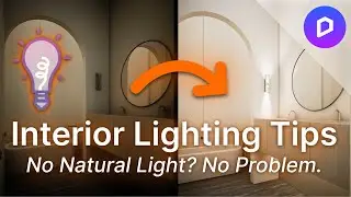 Tricks for Interior Lighting in Dark Rooms, D5 Render Tips