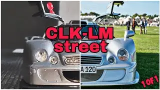 1 of 1: Mercedes CLK-LM the one and only Le Mans Car for the road 1:18 Masto custom built