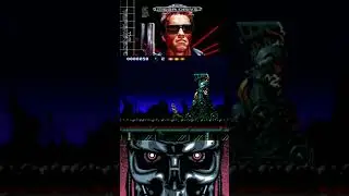 Игра про терминатора Sega #sega #сега #genesis #16bit