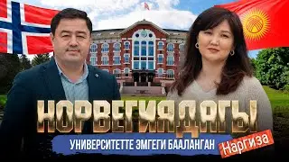 НОРВЕГИЯДАГЫ УНИВЕРСИТЕТТЕ ЭМГЕГИ БААЛАНГАН НАРГИЗА |МЕКЕНДЕШТЕР | ДООР ЛАЙФ МЕДИА | НОРВЕГИЯ