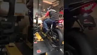 Yamaha R6 Top Speed on a Dyno Test