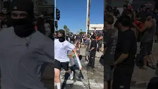 South Los Angeles street takeover Florence & Crenshaw #losangeles #4k
