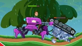 Hills Of Steel - New Tank VS  Epic Tank  Gameplay Part 8