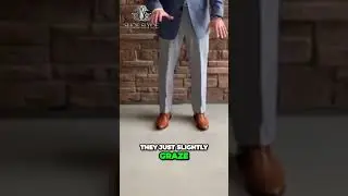 Pants with no Break #menswearstyle #mensclothing #mensfashion