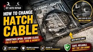 How to change mersedes hatch cabel