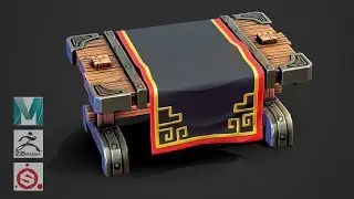 Autodesk Maya 2019, Zbrush 2019, Substance Painter - Stylized Table
