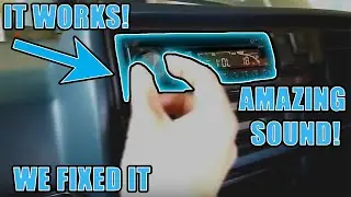 *FIXING 30 YEAR OLD AUDIO SETUP IN A VW GOLF MK2*