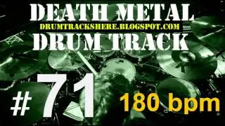 #71 DEATH METAL | DRUM TRACK 180 bpm