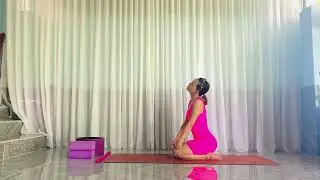 Quick Home Yoga Workout – 1 Min Full-Body Stretching Routine!