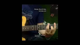 Kiss me, kiss me (CHORUS Only) - Efren Montes | Guitar Chords #guitarsolo #guitartutorial