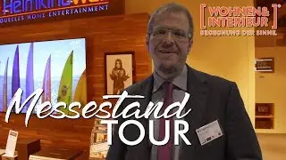 Messestand Rundgang der HeimkinoWelt (Wohnen&Interieur 2018)