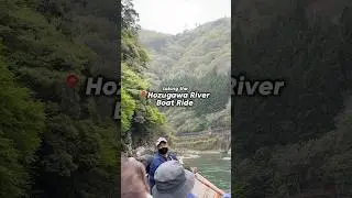 DARE TO TRY? #kyoto #kyotoriverboat #hozugawa