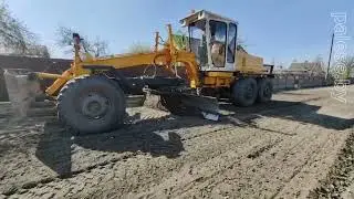 В Житковичах активно проводятся дорожно-строительные работы