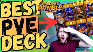 MAX GOLD TIRION - Best PvE Deck for Alliance | Warcraft Rumble Blackfathom Deeps Dungeon Guide