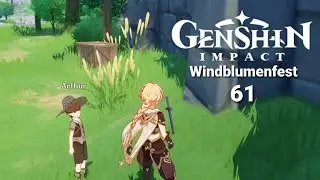 Windblumenfest 🌻 Der kleine Arthur 🦋 Let's Play Genshin Impact ⭐ 61