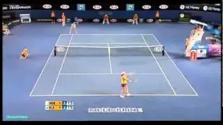 Jelena Dokic vs Alisa Kleybanova 2009 AO Highlights 2/2
