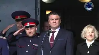 НКН. 140 воспитанников алчевского казачьего корпуса приняли присягу