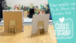 Como montar un pie de marco con Creative Cuts by Quim Díaz