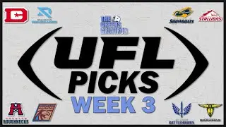 UFL Picks Week 3 | 2024