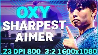 OXY – THE SHARPEST AIM IN VALORANT MONTAGE | NEXT TenZ??