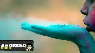 COMO HACER UN POLVO DE COLORES | Andy100%